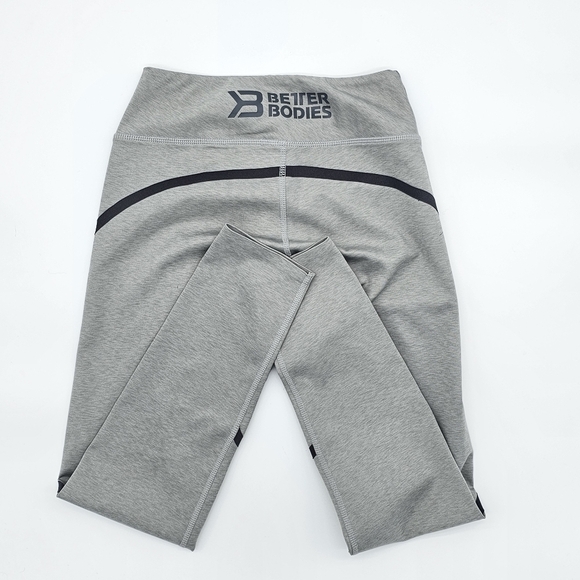 Better Bodies Astoria Tights in light gray, 7/8 length - Picture 7 of 14